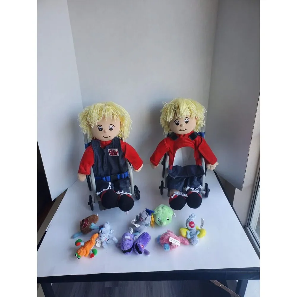 Organwise Guys Little Organ Andy 2 Dolls 12 Organs 2 Wheelchairs Medical Toys